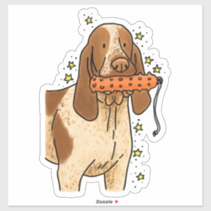 Bracco Italiano Hunting Car Decal