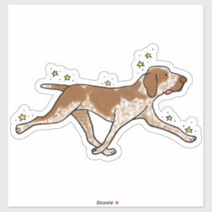 Bracco Italiano Hunting Car Decal