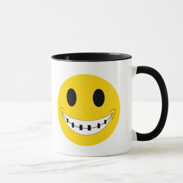 Brace Face Mug (Right)