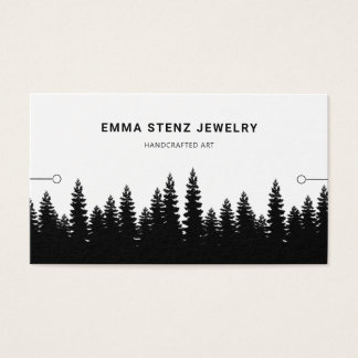 Bracelet Display Card • Rustic Pine Forest