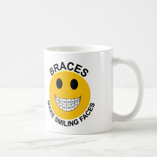 Braces Make Smiling Faces Coffee Mug