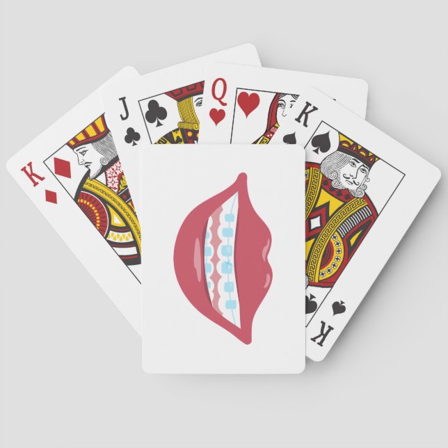 Braces Smile Playing Cards (Back)
