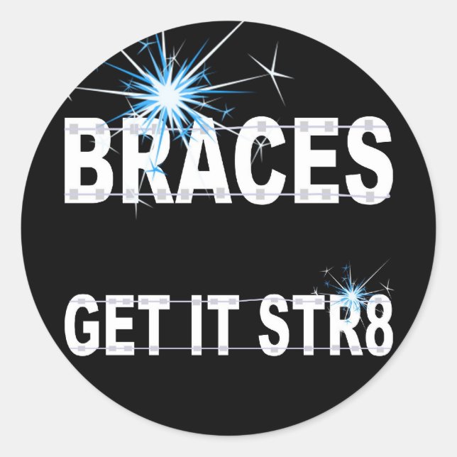 Braces stickers (Front)