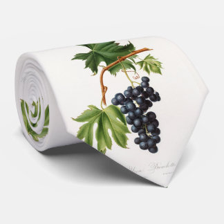 Brachetto grape by Giorgio Gallesio Tie