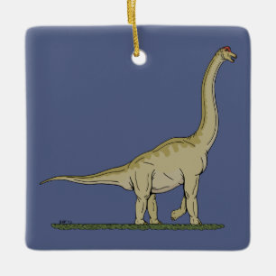 Brachiosaurus Ceramic Ornament