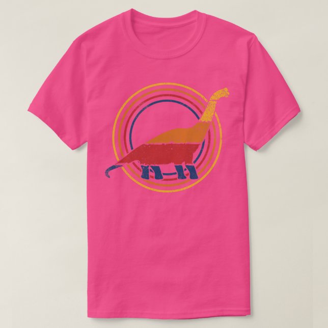 Brachiosaurus Dinosaur 4 T-Shirt (Design Front)
