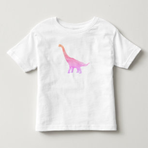 Brachiosaurus Dinosaur Rainbow Painting T-shirt