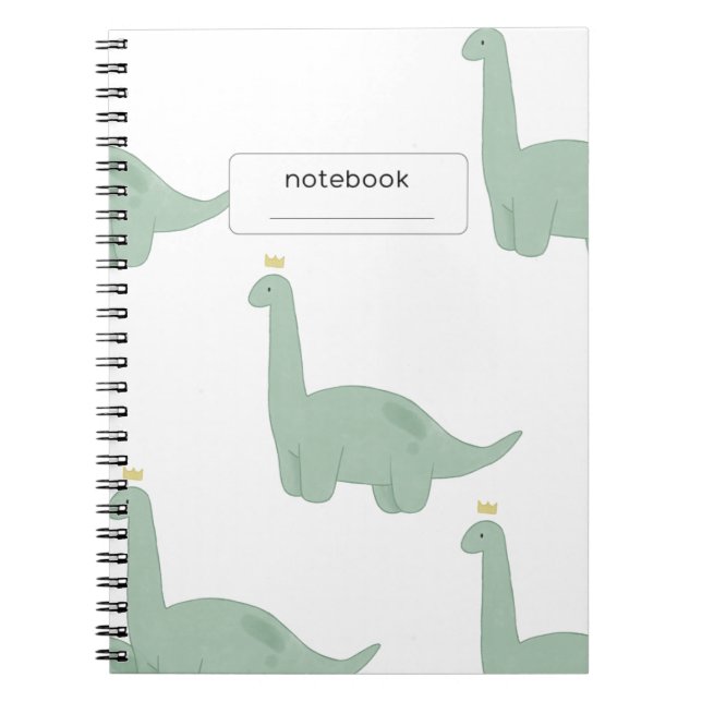 Brachiosaurus Notebook (Front)