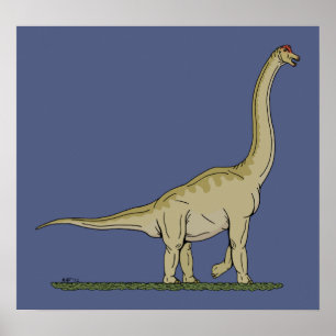 Brachiosaurus Poster