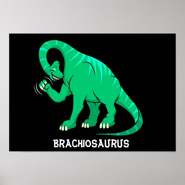 Brachiosaurus Poster (Front)