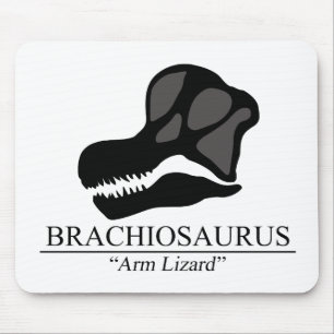 Brachiosaurus Skull Mouse Mat