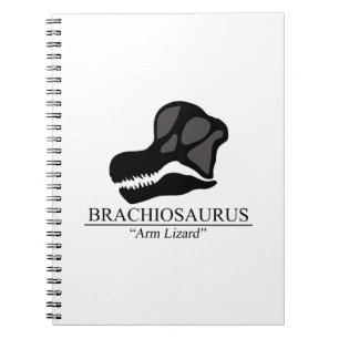 Brachiosaurus Skull Notebook