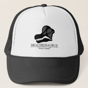 Brachiosaurus Skull Trucker Hat