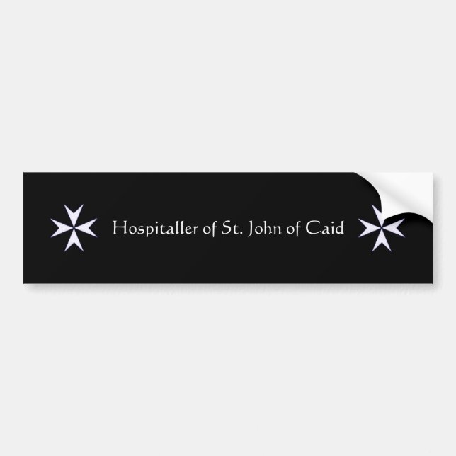 Brackcross-201x203, Brackcross-201x203, Hospita... Bumper Sticker (Front)