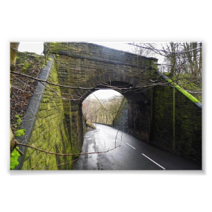 Brackenbed Bridge, Abandoned in Halifax Photo Print