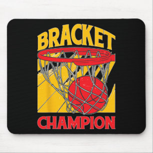 Bracket Champion Sketll Winner Player Sports --- Mouse Mat
