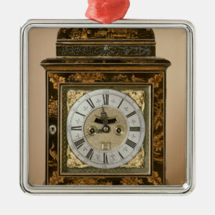 Bracket clock, movement by James Boyce, c.1705 Metal Tree Decoration