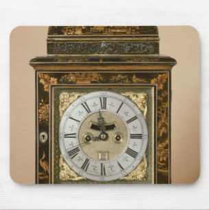 Bracket clock, movement by James Boyce, c.1705 Mouse Mat