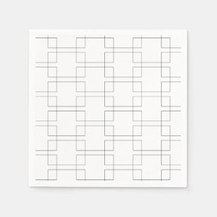 Bracket Elimination Tournament Sports Geometric Napkin
