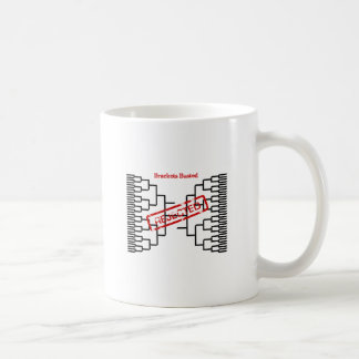 bracketology : brackets busted coffee mug
