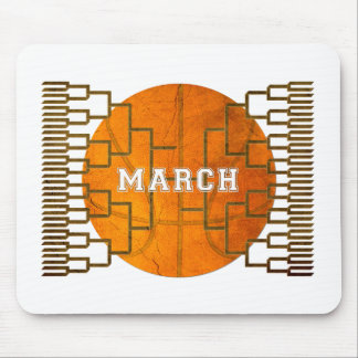 Bracketology March Basketball Awesomeness Mouse Mat