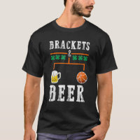 Brackets And Beer March Basketball College Tournam
