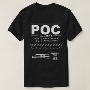 Brackett Field Airport POC T-Shirt