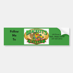 Brackett's Market Bumper Sticker
