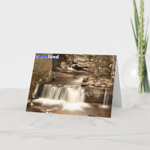 Bracklinn Falls, Perthshire, Scotland Card