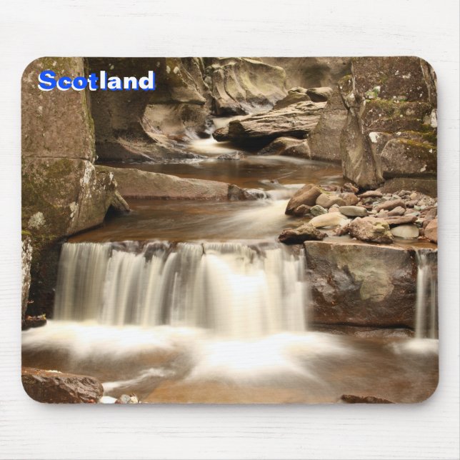 Bracklinn Falls, Perthshire, Scotland Mouse Mat (Front)