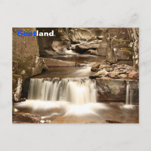 Bracklinn Falls, Perthshire, Scotland Postcard