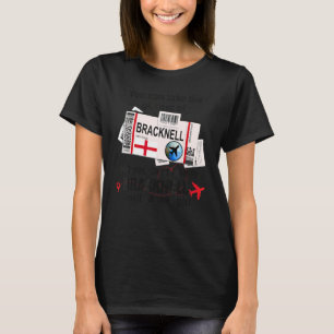 Bracknell Girl Bracknell Boarding Pass Bracknell T-Shirt