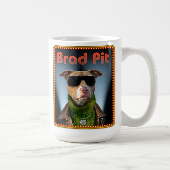 Brad Pit Mug (Right)