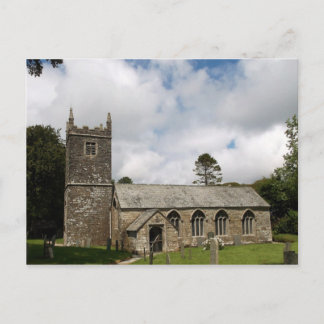 Braddock Church Cornwall England Postcard