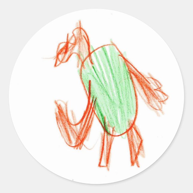 Braden : Circle Sticker (Front)