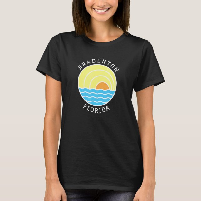 Bradenton Florida Sunset T-Shirt (Front)