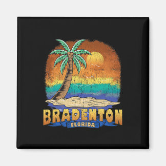 Bradenton Florida Vintage Distressed Souvenir  Magnet