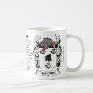 Bradford Family Coat of Arms Mug