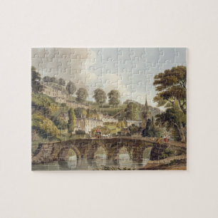 Bradford, from 'Bath Illustrated by a Series of Vi Jigsaw Puzzle