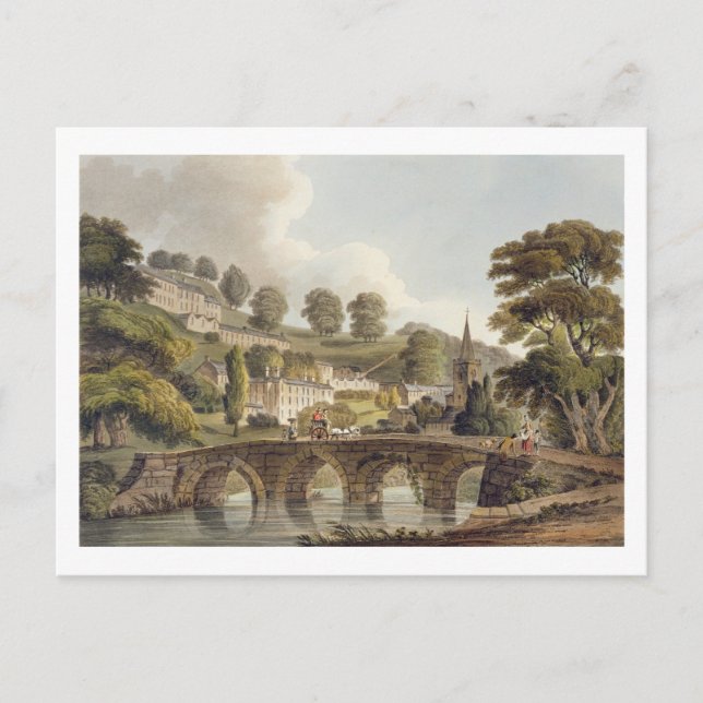 Bradford, from 'Bath Illustrated by a Series of Vi Postcard (Front)