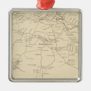 Bradford, Merrimack Co Metal Tree Decoration