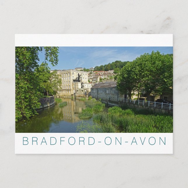 Bradford-on-Avon Holiday Postcard (Front)