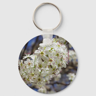 Bradford Pear Blooms Key Ring