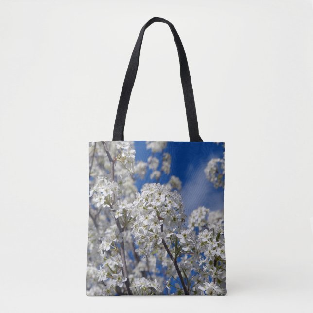 Bradford Pear Blooms Tote Bag (Front)