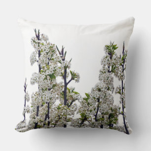 Bradford Pear Blossoms Cushion