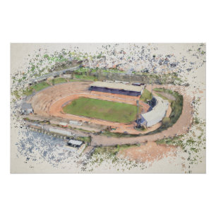 Bradford Rugby League, Odsal Stadium Poster