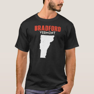Bradford Vermont USA State America Travel Vermonte T-Shirt