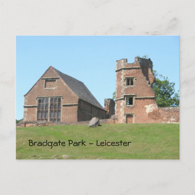 Bradgate Park - Leicester Postcard (Front)