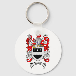 BRADLEY FAMILY CREST - BRADLEY COAT OF ARMS KEY RING