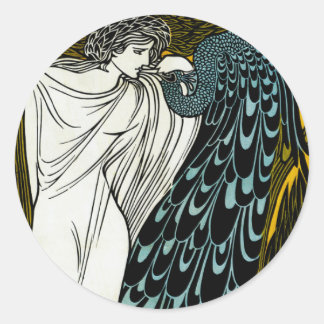 Bradley: His Book Classic Round Sticker